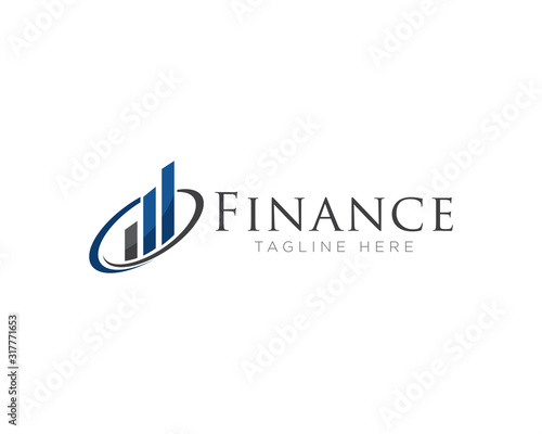 Finance and Accounting Logo Design Vector