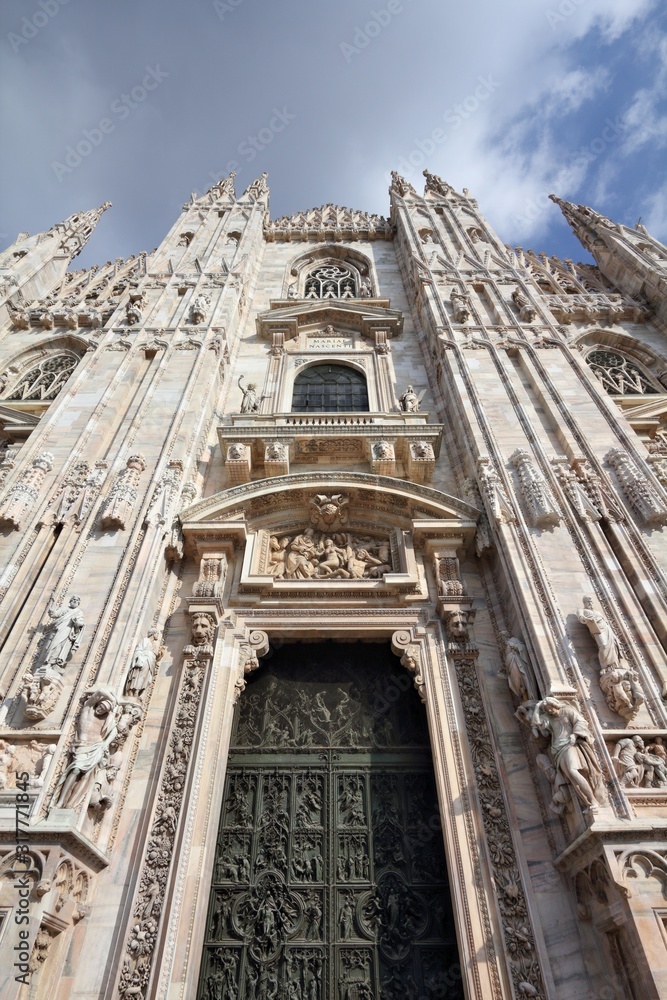 Italian landmark - Milan Cathedral