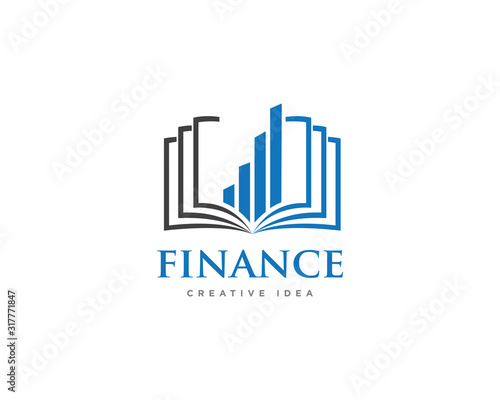 Finance and Accounting Logo Design Vector