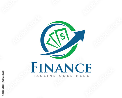 Finance and Accounting Logo Design Vector