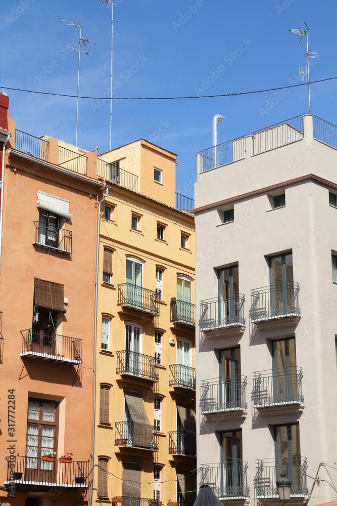 Valencia street view, Spain Valencia street view, Spain