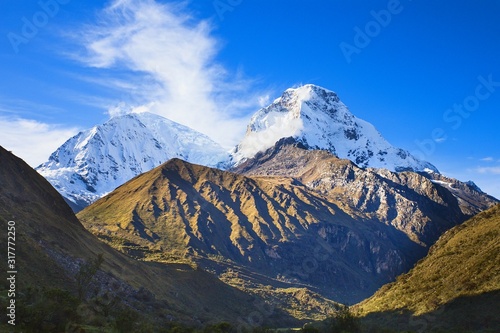 Beautiful, challenging trip to Laguna 69 in Andes mountain in Huascarán national park in Peru. 