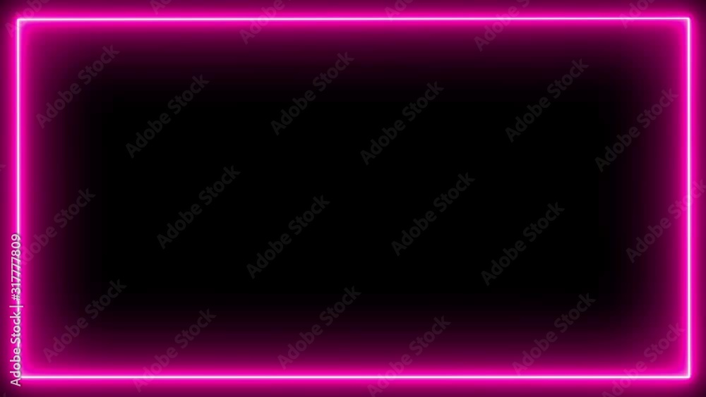 Frame for a neon sign for inscriptions and advertising. Frame for a neon sign for inscriptions and advertising.