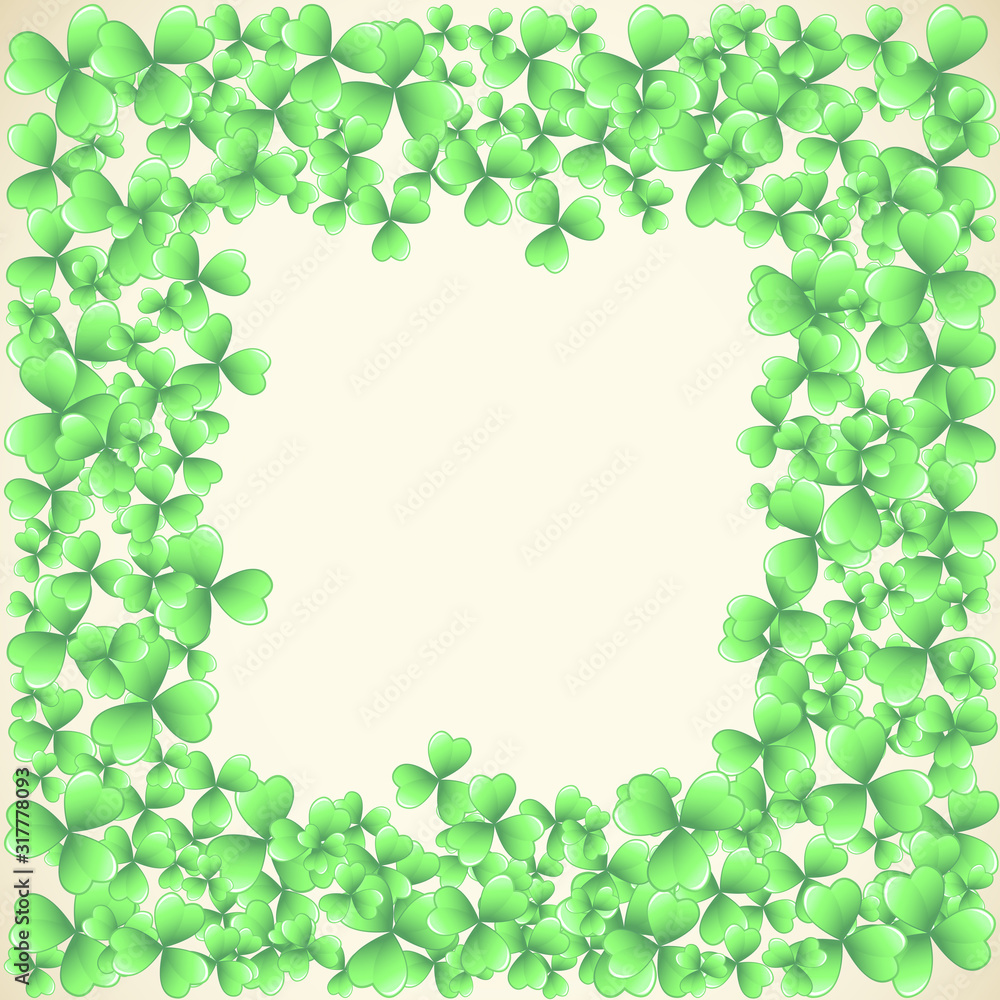 Saint Patrick's Day frame background Saint Patrick's Day frame background
