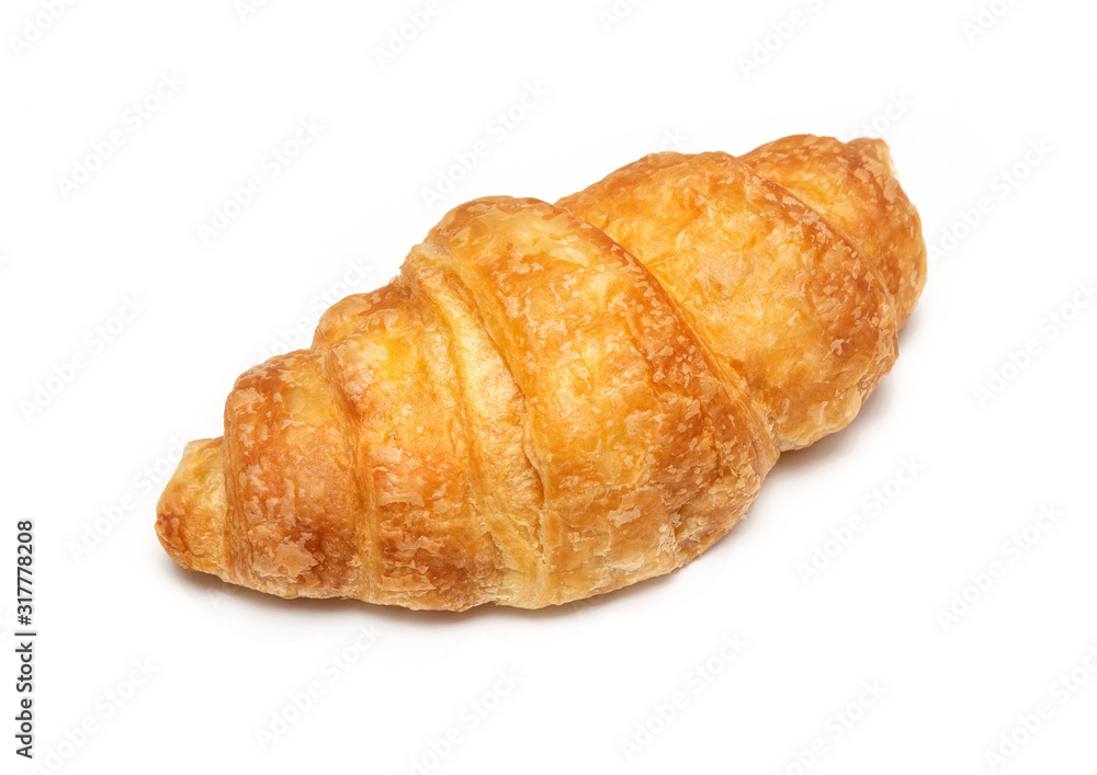 Fresh croissants isolated Fresh croissants isolated