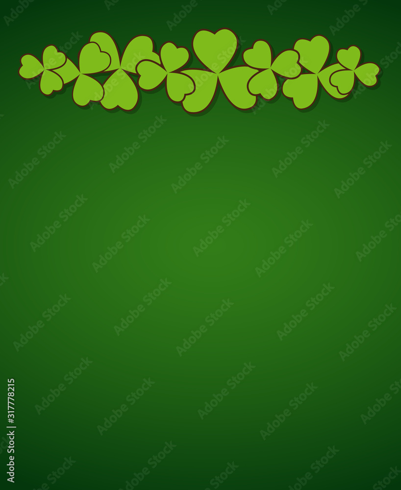 Saint Patrick's Day frame background Saint Patrick's Day frame background