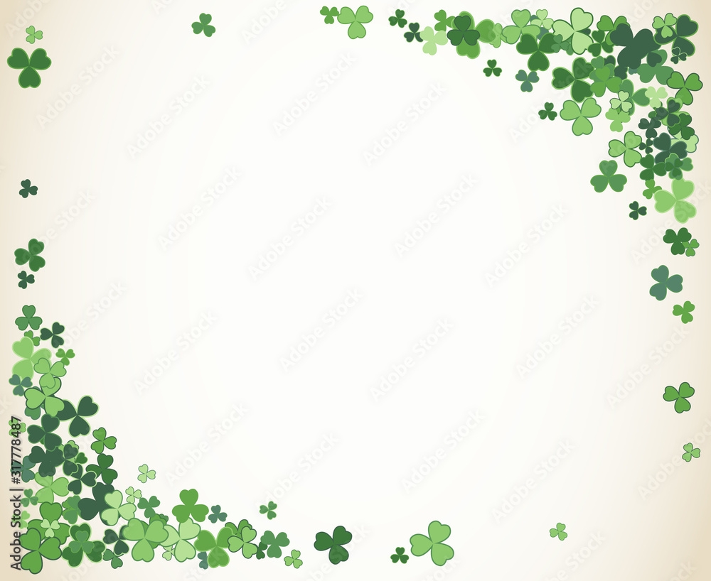 Saint Patrick's Day frame background Saint Patrick's Day frame background
