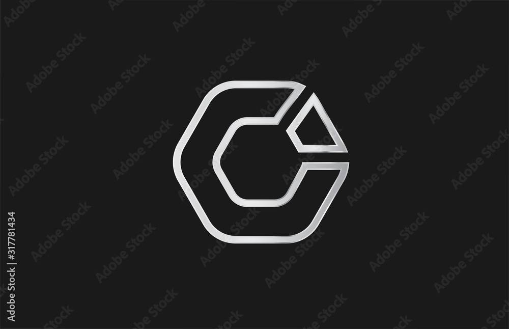 silver grey metal corporate polygon business logo icon design for company silver grey metal corporate polygon business logo icon design for company