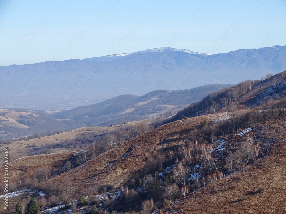 view of mountains