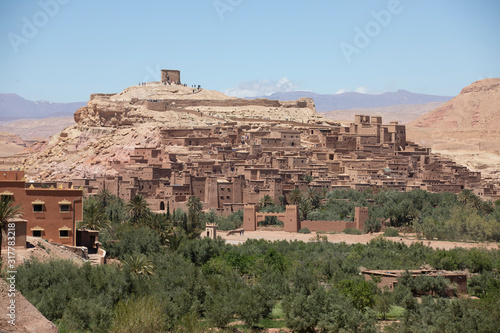 Ait Ben Haddou town in ATLAS photo