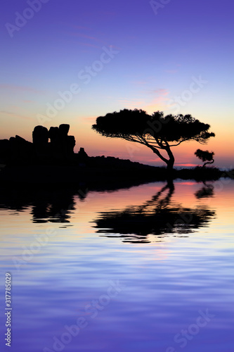 Hagar Qim Neolithic Temples at Sunset photo