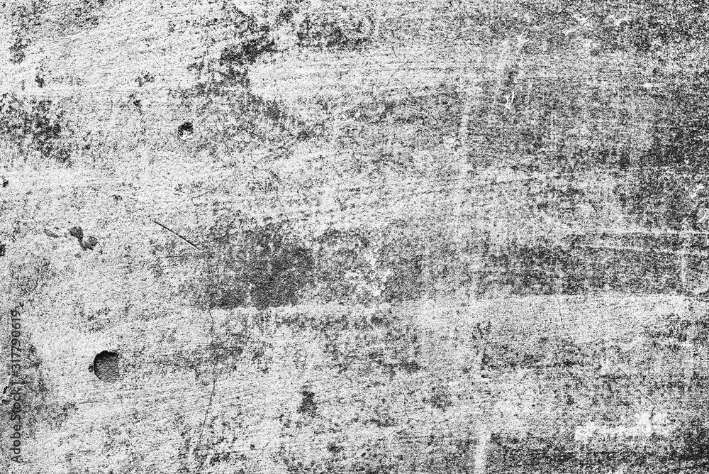 Obraz premium Texture of a concrete wall with cracks and scratches which can be used as a background