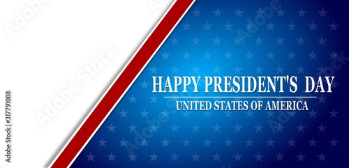 Presidents day background	