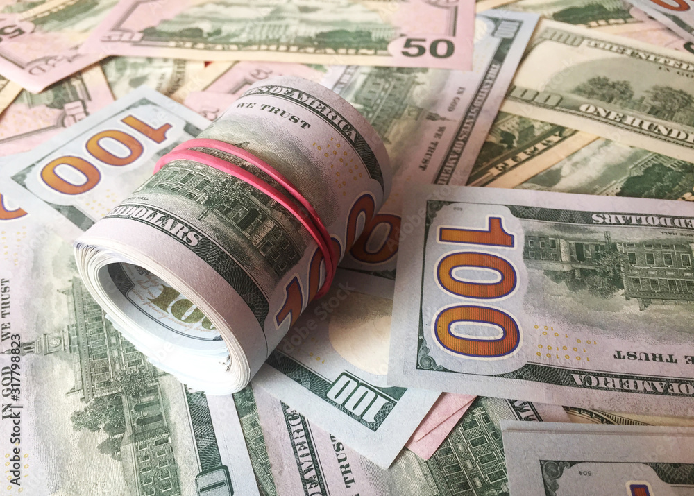 Money Bills US Dollars, Money Background Money Bills US Dollars, Money Background