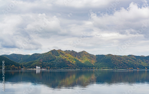 Beautiful landscape of Lake Tazawako © Kit Leong