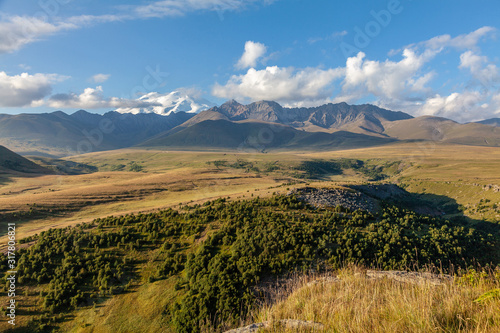 Fototapeta Naklejka Na Ścianę i Meble -  Landscape in the mountains of the Caucasus