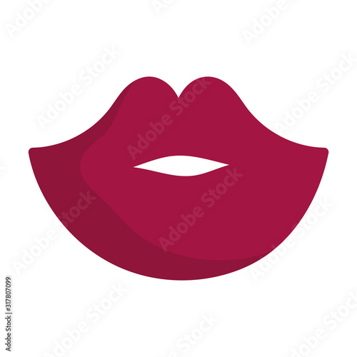 happy valentines day, female mouth lips sexy love