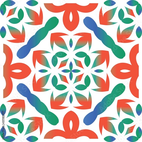 Decorative color ceramic talavera tiles.