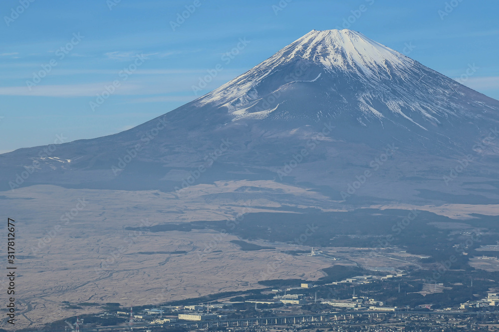 富士山　遠景