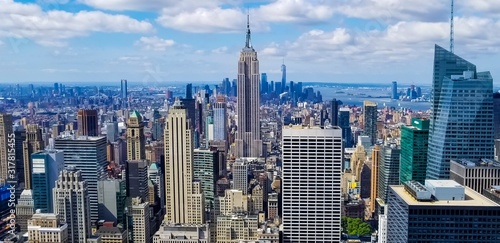 Aerial View of Manhattan