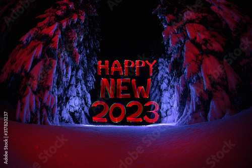 2023 Happy New Year Greeting Card ;) photo