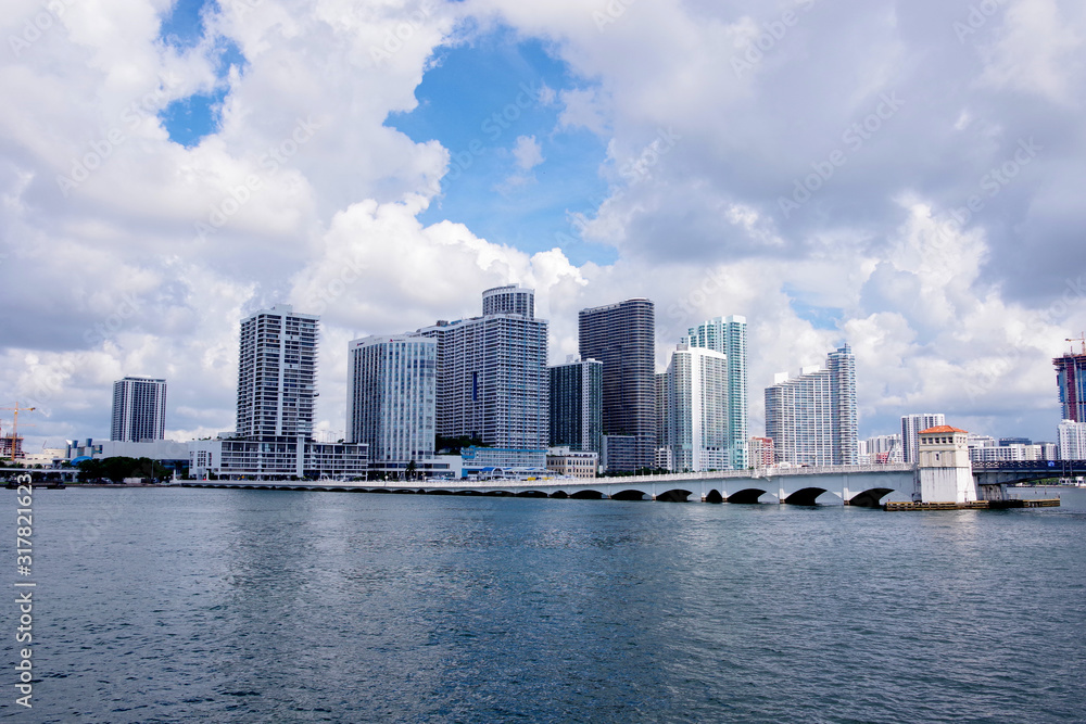 Fototapeta premium Miami coté mer (Floride - USA)