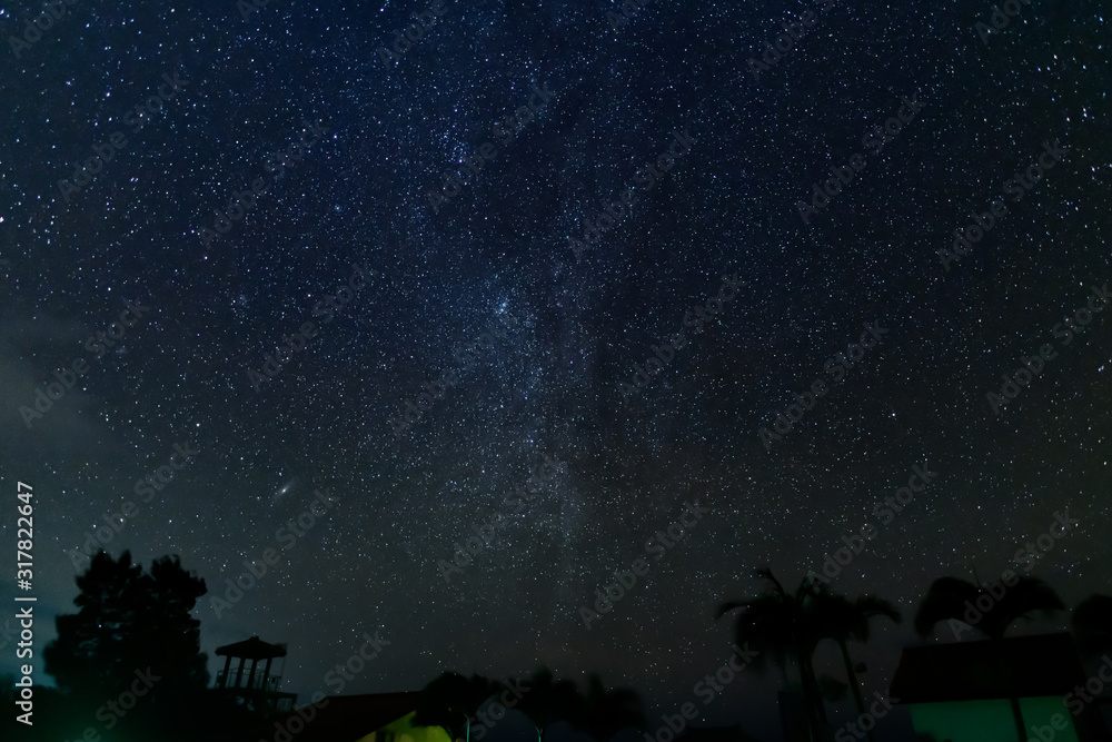 星空 天の川 石垣島 星空 天の川 石垣島