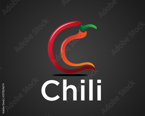 Abstract C initial logo design inspiration