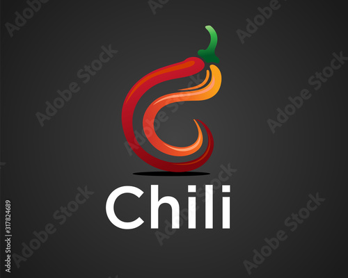 Abstract C initial logo design inspiration