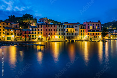 Night view of San Michele di Pagana