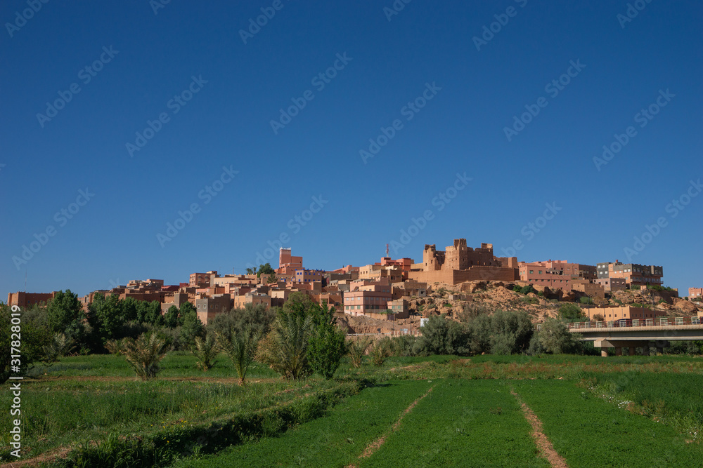 Tinghir old City in Morocco