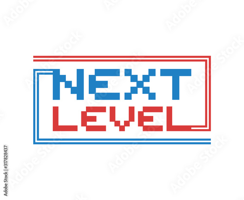 Creative design of next level symbol