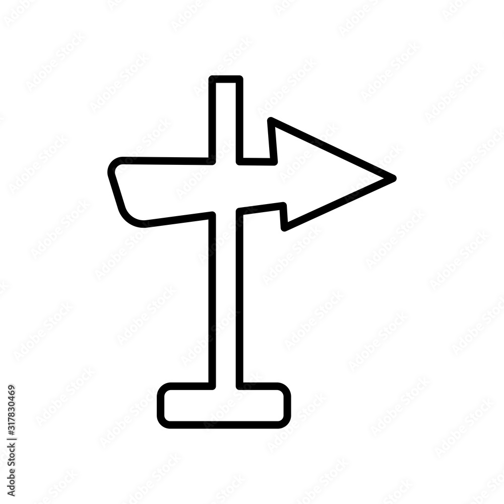 Directions icon design template vector Directions icon design template vector