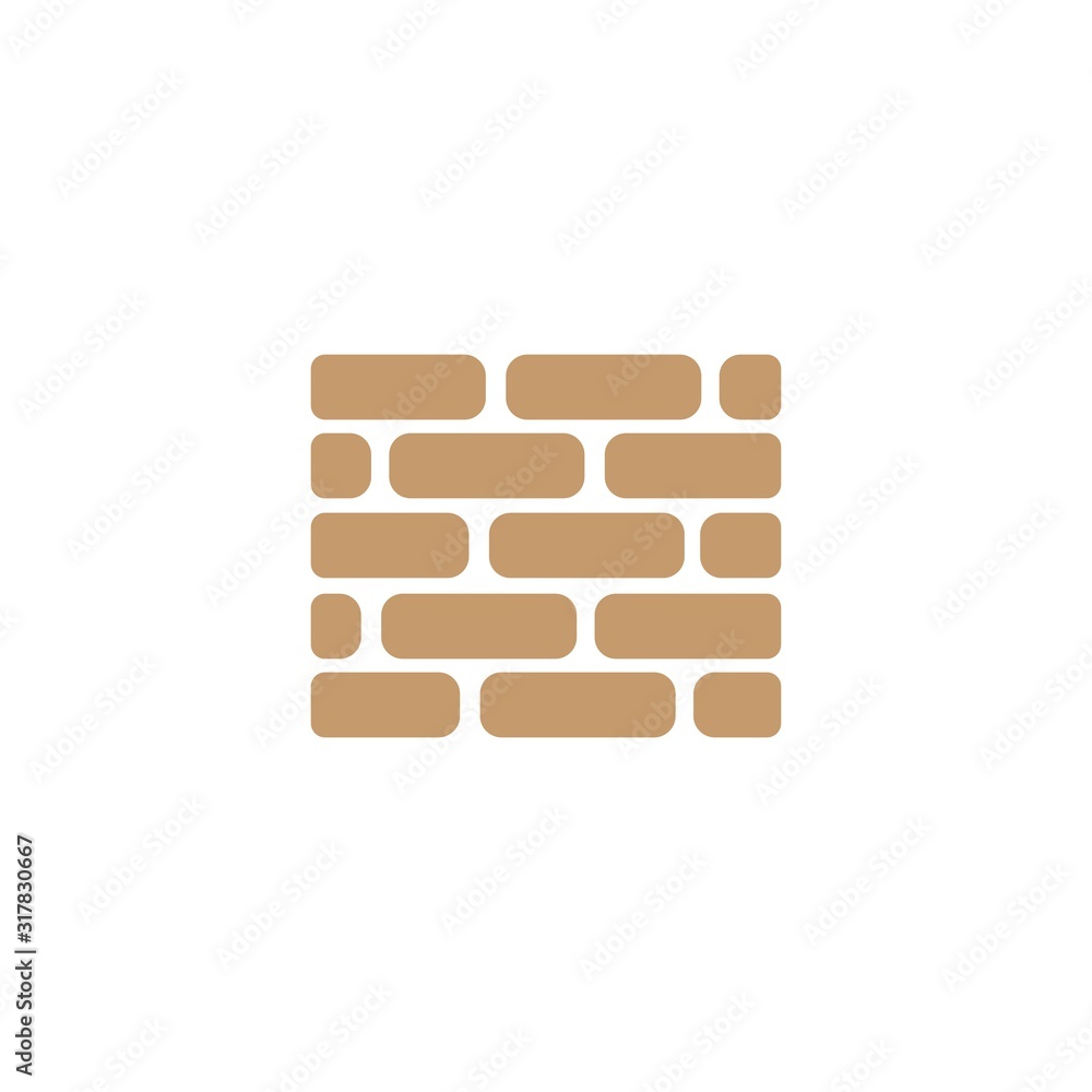 brick wall logo vector brick wall logo vector