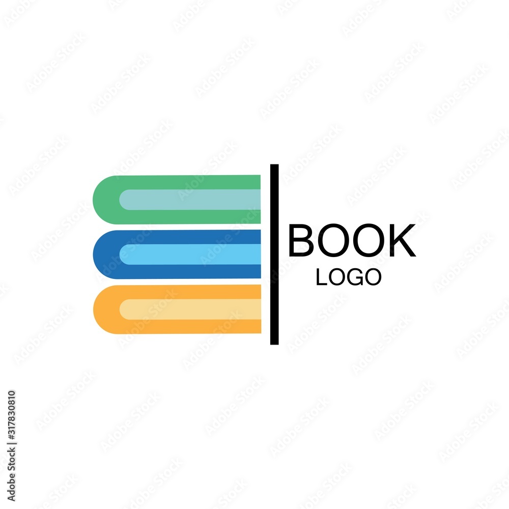 book logo vector book logo vector