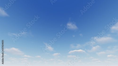 Cloudy blue sky abstract background, blue sky background with tiny clouds © teerawit