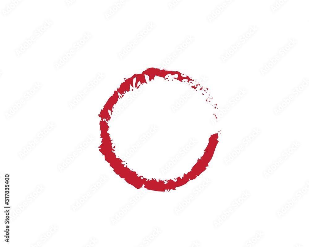 circle ring logo template vector circle ring logo template vector