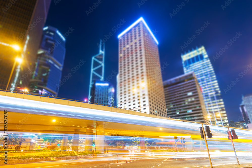 Obraz premium the light trails