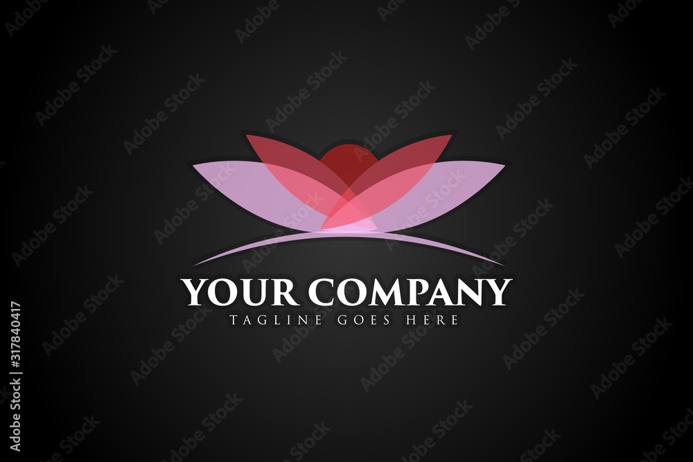 leaf spa logo design leaf spa logo design