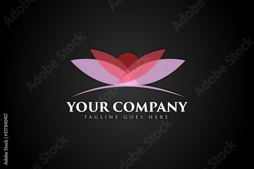 leaf spa logo design © Lendra