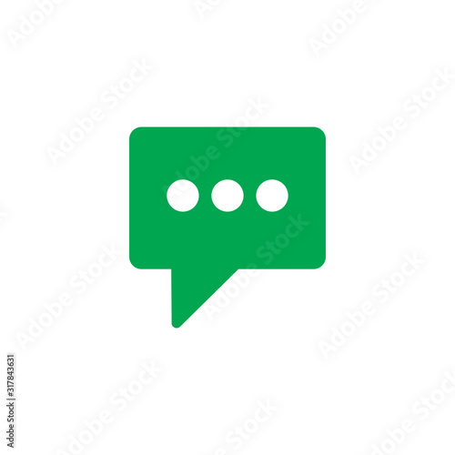 chat icon, message icon, 