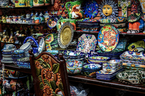 Colorful Pottery 