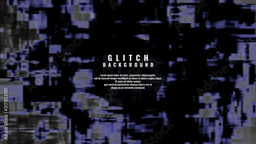 Digital Pixel Noise. Glitch Error background