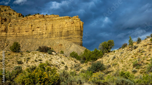 Barrier Sego Canyon, Utah   photo