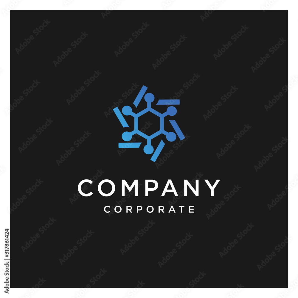 vector logo with a clean and modern star shape vector logo with a clean and modern star shape