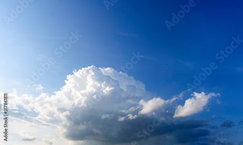 cloud blue sky landscape