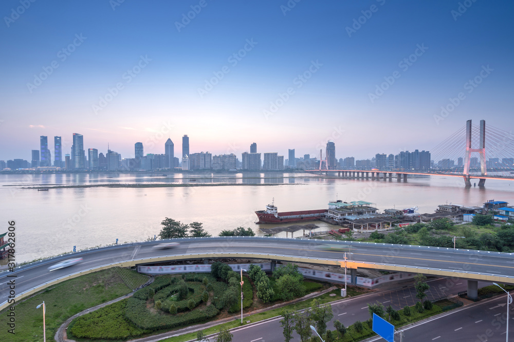 Fototapeta premium Panoramic picture of China nanchang