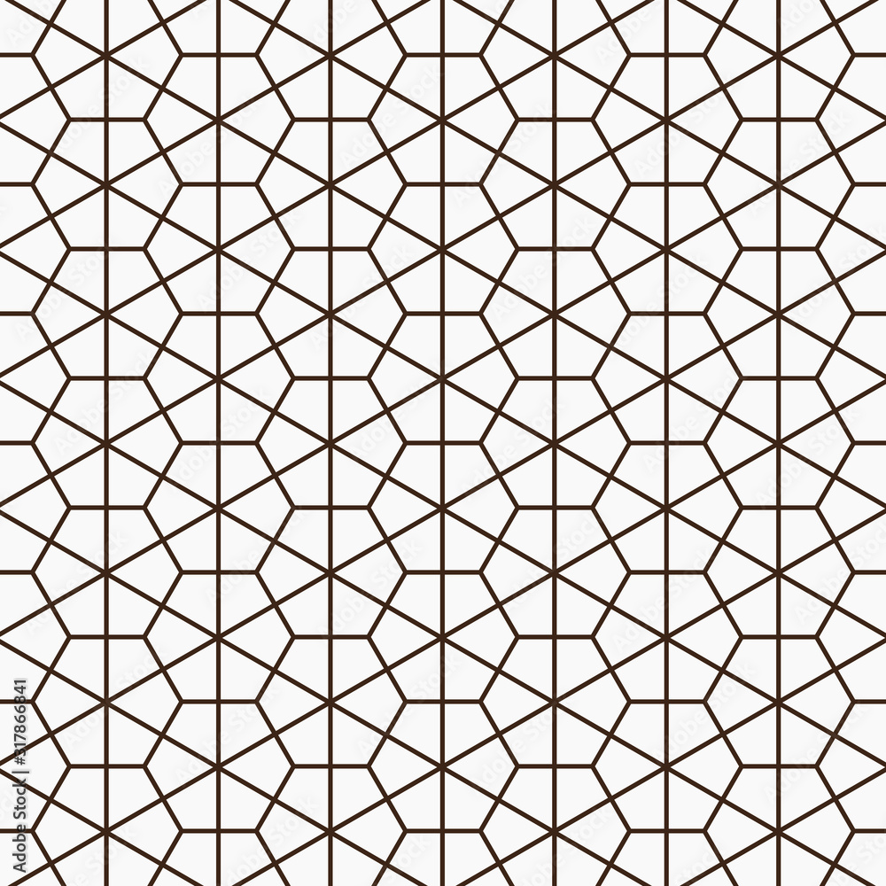 Pattern geometry of hexagon background. Pattern is on swatch panel. Pattern geometry of hexagon background. Pattern is on swatch panel.
