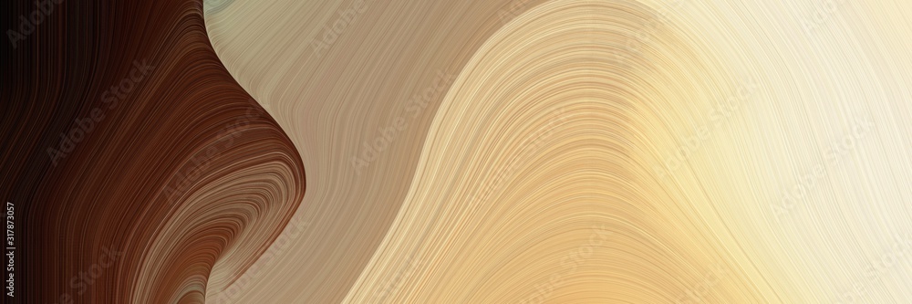 dynamic horizontal banner with tan, very dark pink and antique white colors. dynamic curved lines with fluid flowing waves and curves dynamic horizontal banner with tan, very dark pink and antique white colors. dynamic curved lines with fluid flowing waves and curves