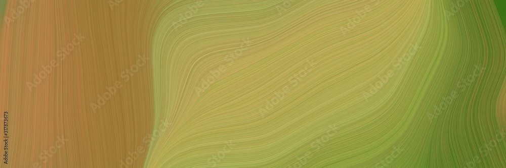 moving designed horizontal banner with peru, dark olive green and olive drab colors. dynamic curved lines with fluid flowing waves and curves moving designed horizontal banner with peru, dark olive green and olive drab colors. dynamic curved lines with fluid flowing waves and curves